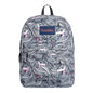 Gray Unicorn Backpack - 14 inches