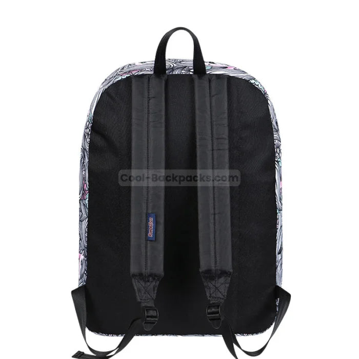 Gray Unicorn Backpack - 14 inches