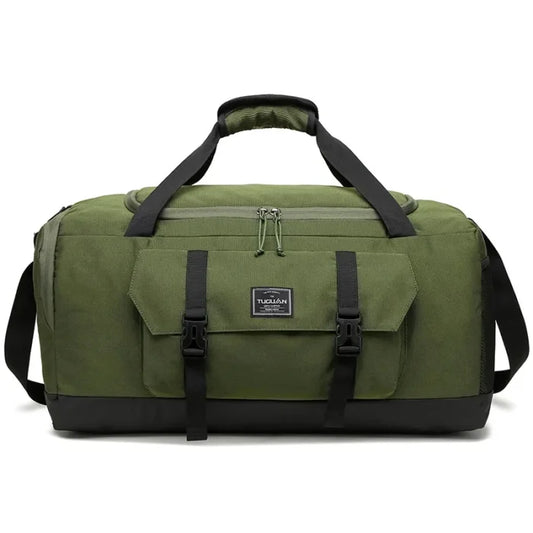 Green Duffel Bag - Green