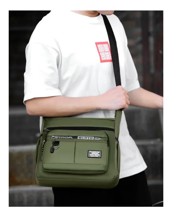 Green Messenger Bag