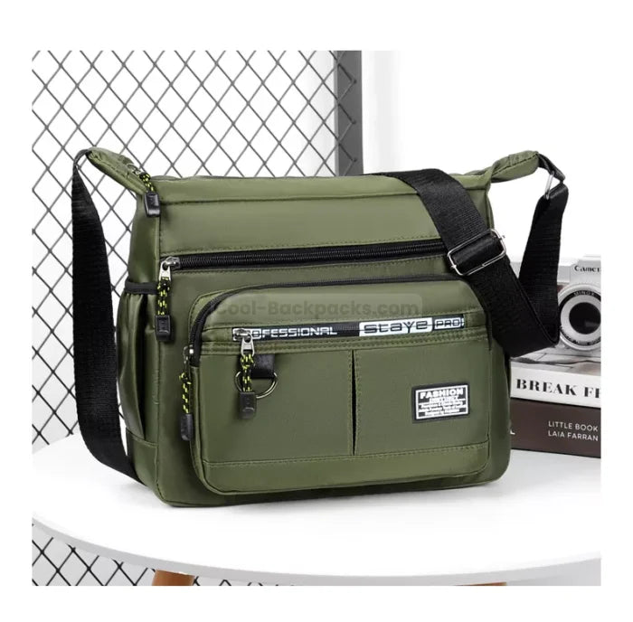 Green Messenger Bag