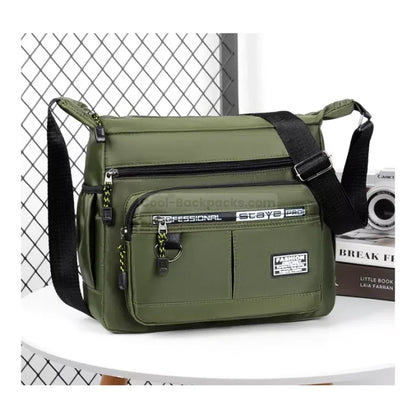 Green Messenger Bag