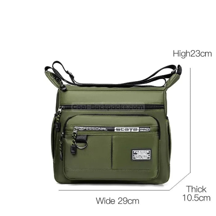 Green Messenger Bag