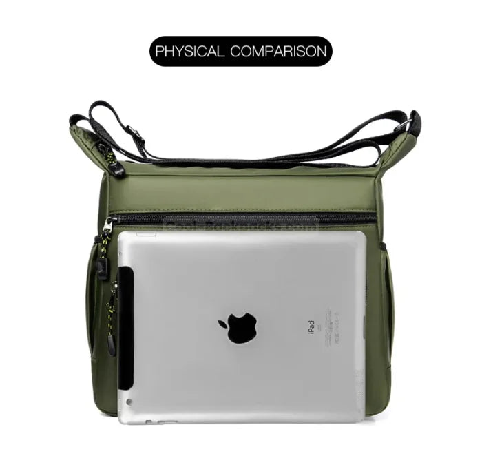 Green Messenger Bag