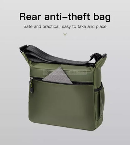 Green Messenger Bag