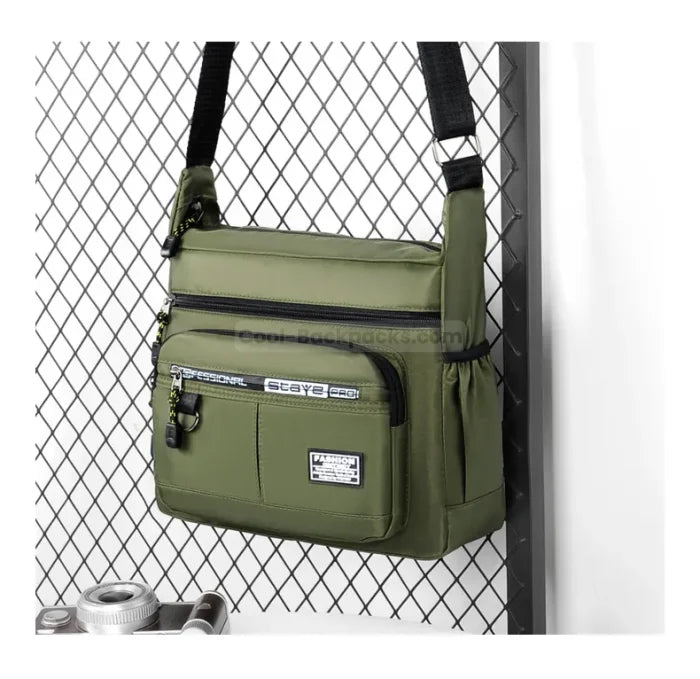 Green Messenger Bag