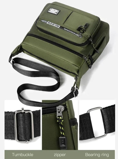 Green Messenger Bag