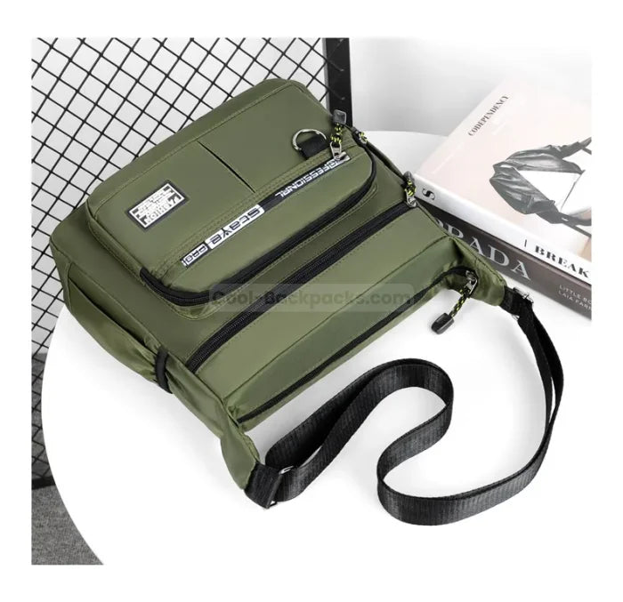 Green Messenger Bag