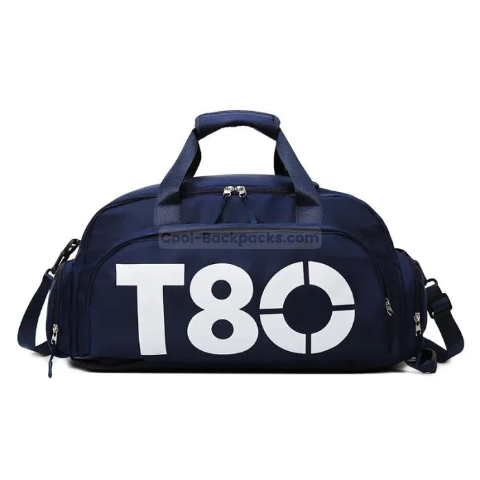 Gym Duffle Backpack - Dark blue