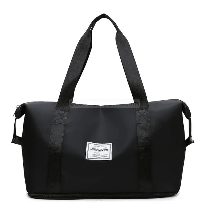 Gym Tote Backpack - black