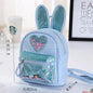 Happy Bunny Backpack - Blue large