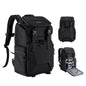 Hard Shell Camera Backpack - Black