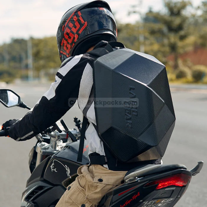 Hard Shell Motorcycle Backpack