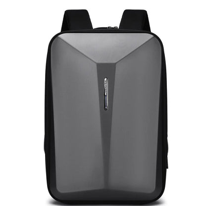 Hard Shell Travel Backpack - Gray / Small