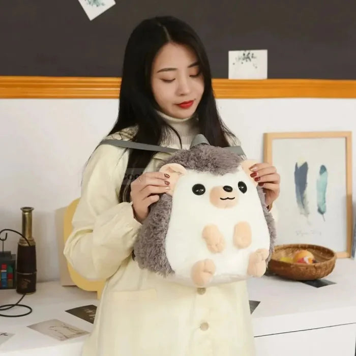 Hedgehog Plush Backpack