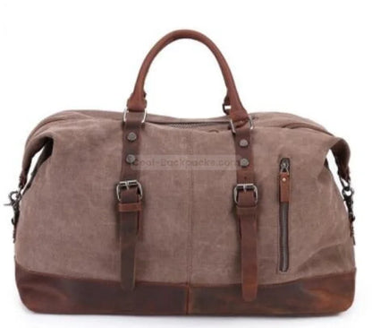 High End Duffel Bag - Coffee