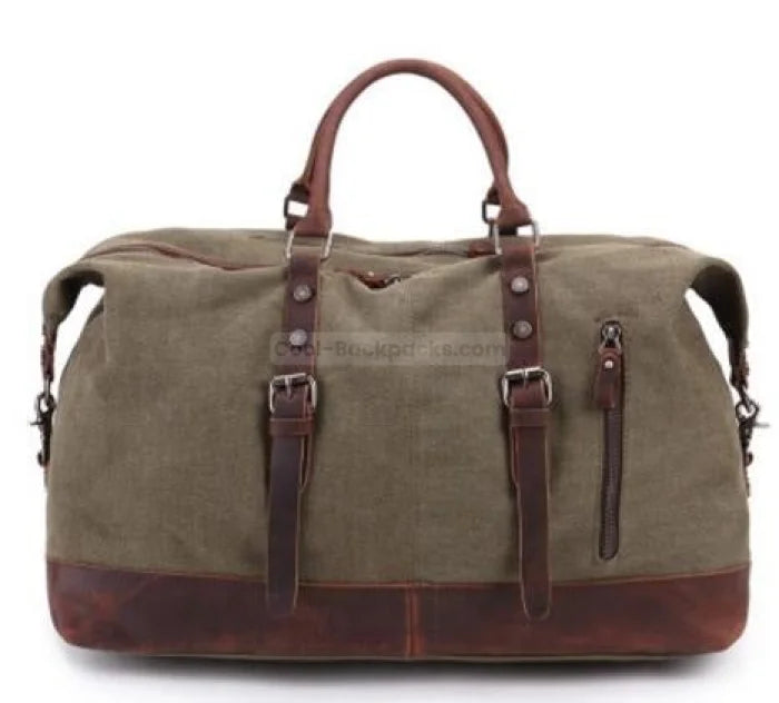 High End Duffel Bag - Green