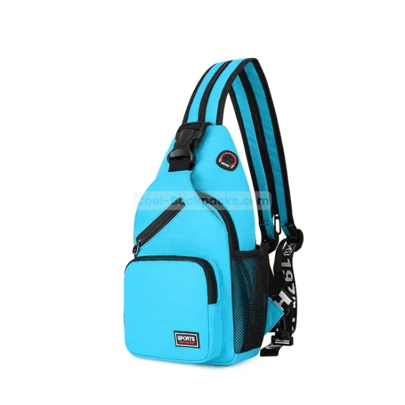 Hiking Sling Backpack - Blue