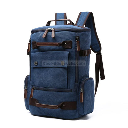 Hipster Camera Backpack - Blue