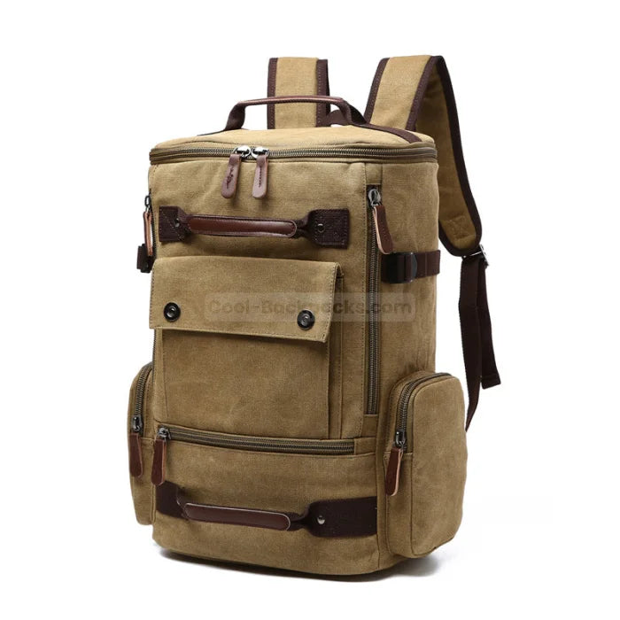 Hipster Camera Backpack - Khaki