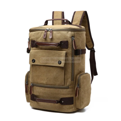 Hipster Camera Backpack - Khaki