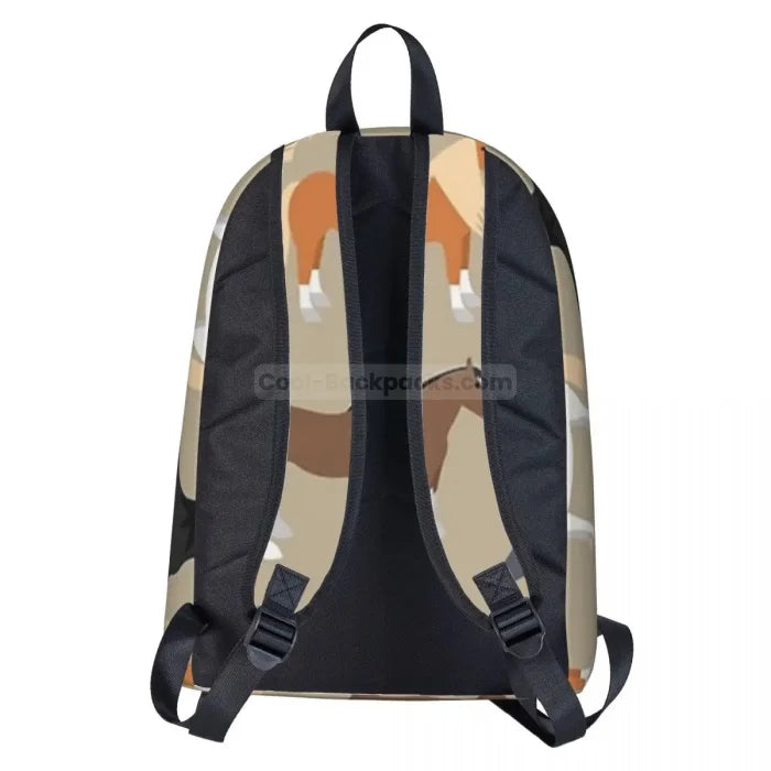 Horse Print Backpack