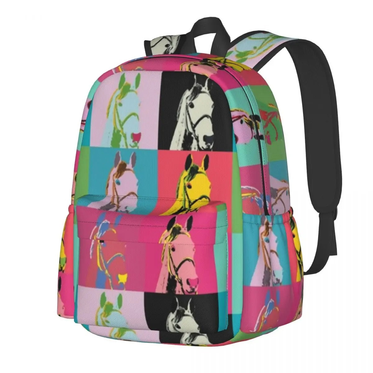 Horse Themed Backpack - Color 1 / 20 inches