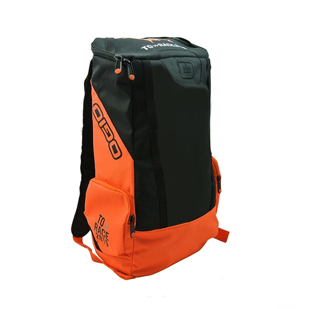 Orange Motorcycle Backpack