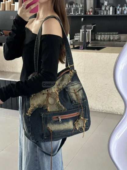 Jean Messenger Bag