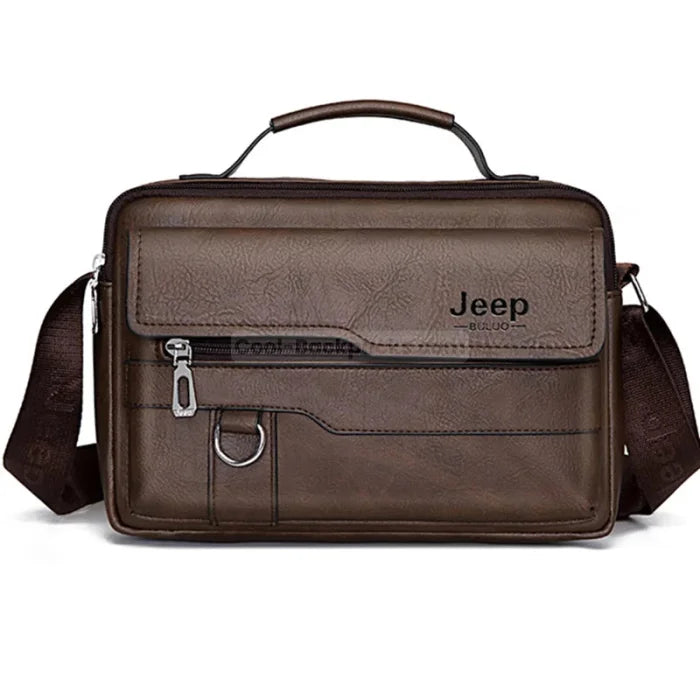 Jeep Buluo Messenger Bag - Dark brown