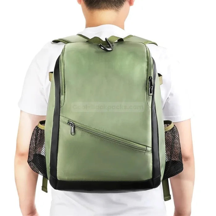 Kids Baseball Backpack - army green