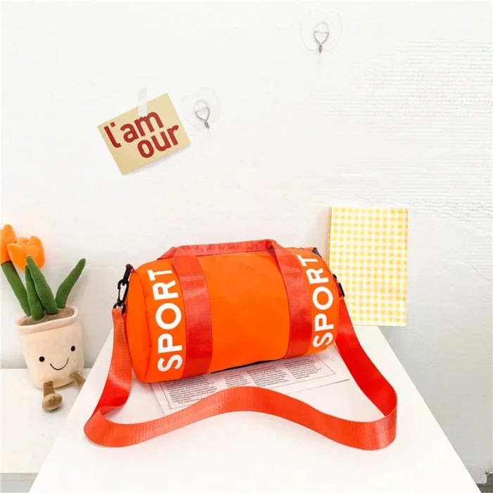 Kids Duffel Bag - Orange