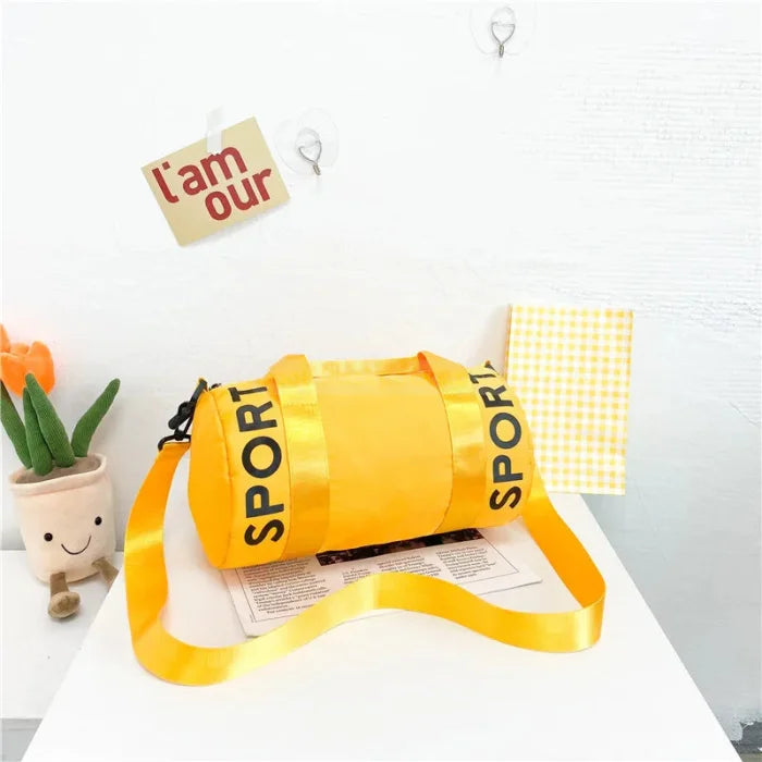 Kids Duffel Bag - Yellow