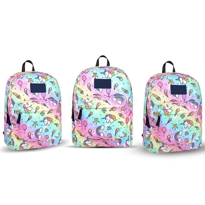 Kids Rainbow Unicorn Backpack