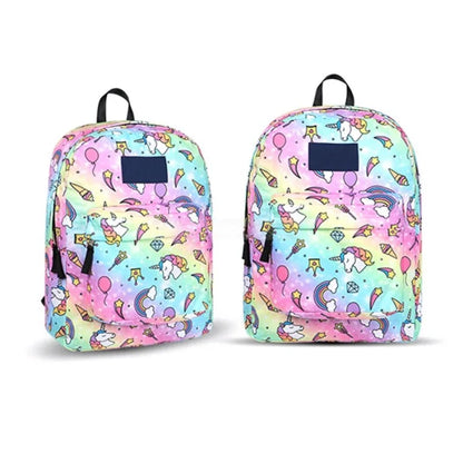 Kids Rainbow Unicorn Backpack