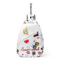 Kids Tennis Backpack - White