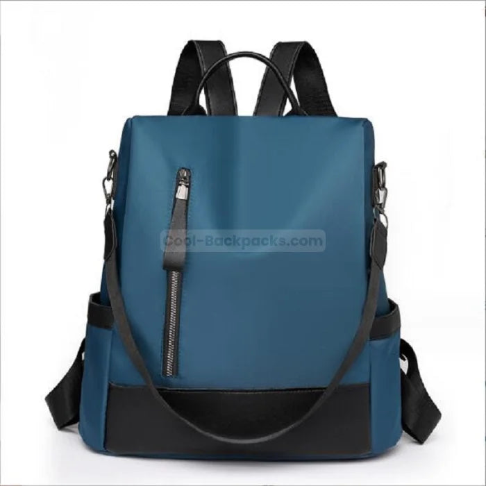 Korean Anti Theft Backpack - Blue / L32CMXH33CM