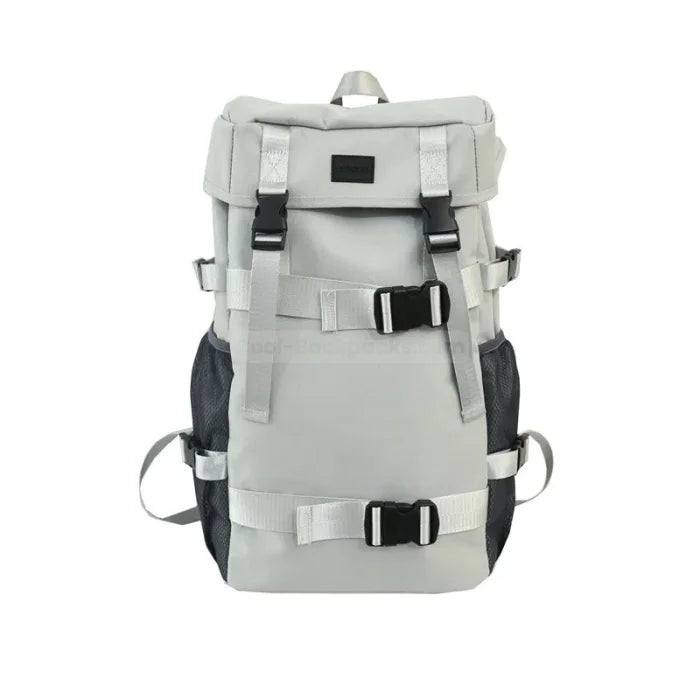 Korean Travel Backpack - Grey