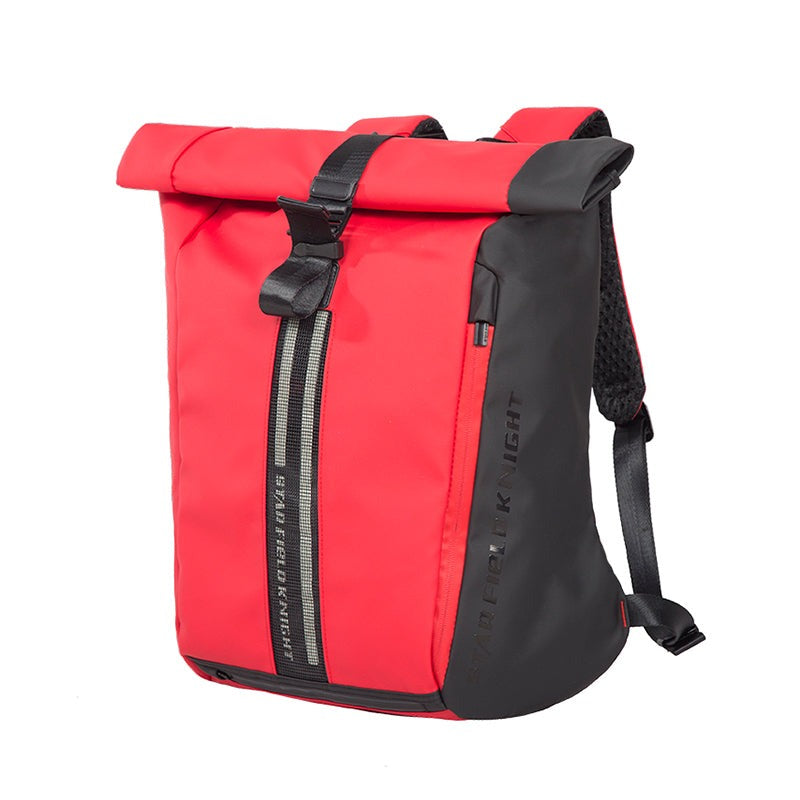 Red Motorcycle Backpack