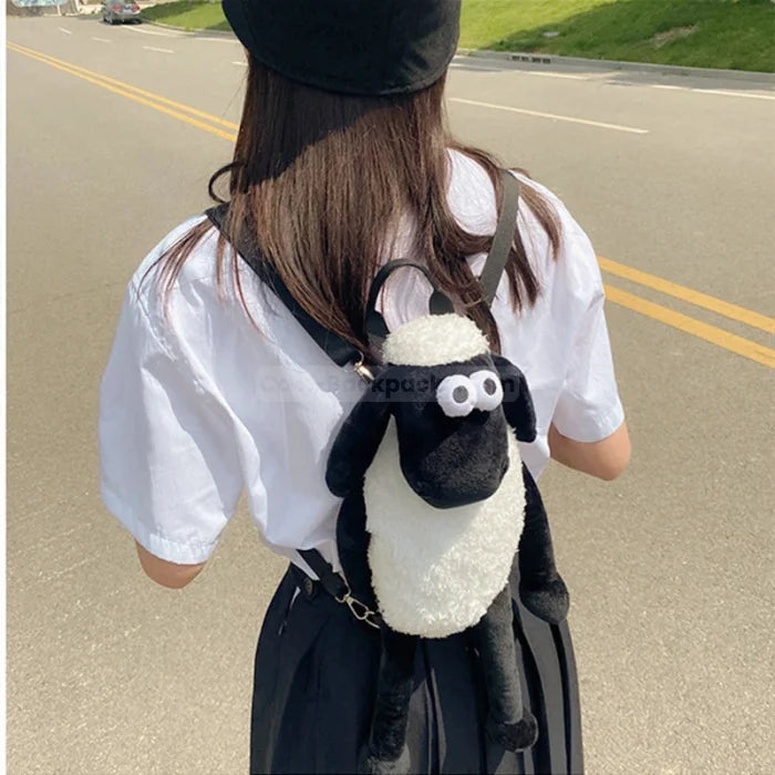 Lamb Plush Backpack