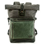 Laptop Canvas Backpack - Green