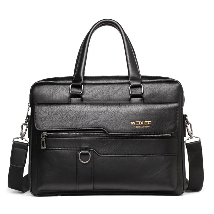 Laptop Messenger Bag - Black