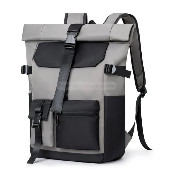 Laptop Roll Top Backpack