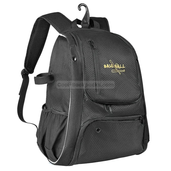 Large Baseball Backpack - Black