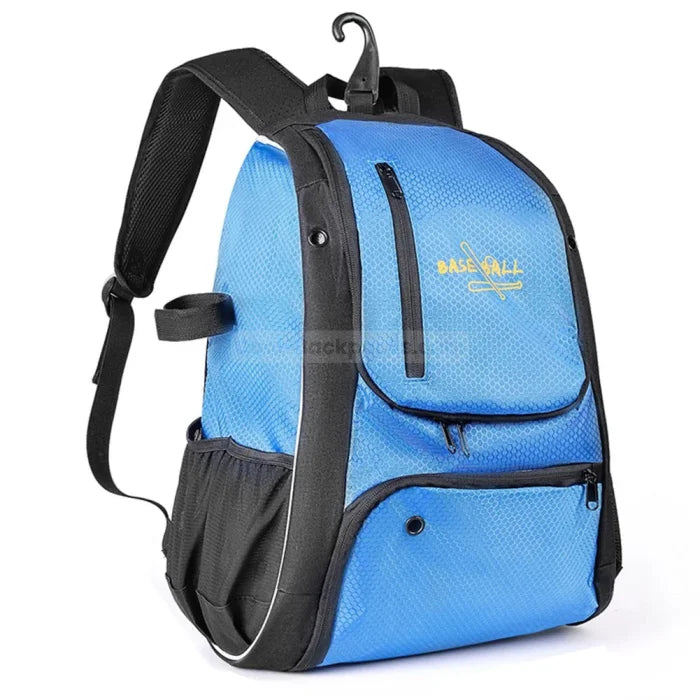 Large Baseball Backpack - Blue