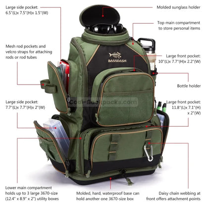 Large Fishing Backpack