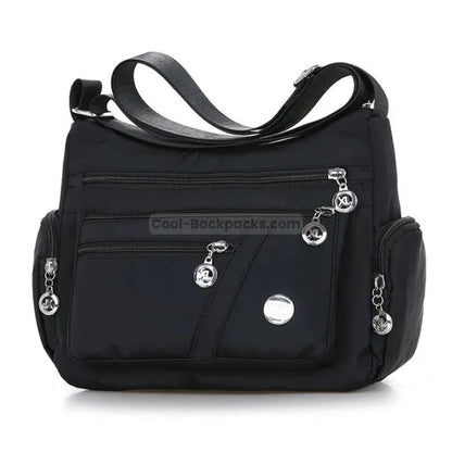 Large Messenger Bag - Black