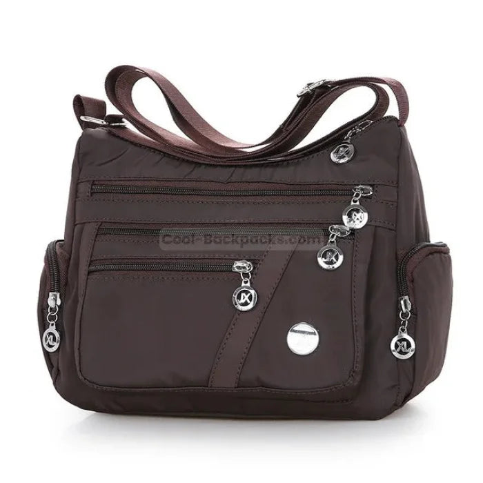 Large Messenger Bag - Brown