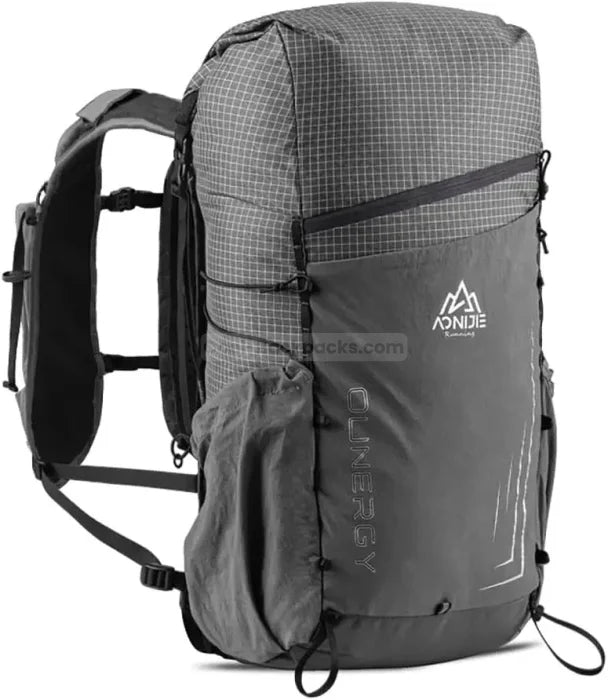 Large Running Backpack - Gray