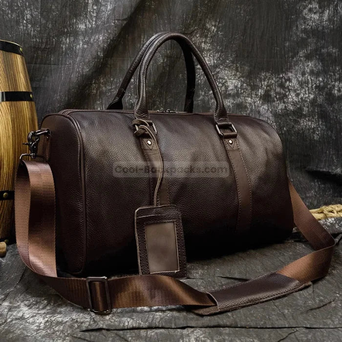 Leather Duffel Bag